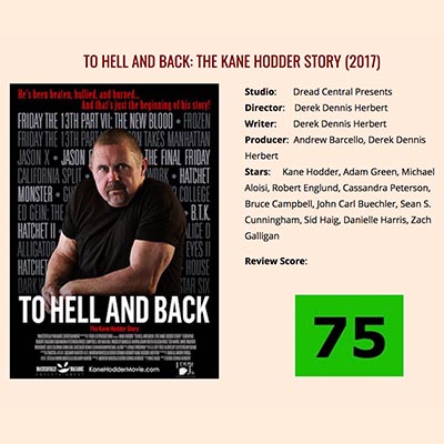 TO HELL AND BACK: THE KANE HODDER STORY (2017)